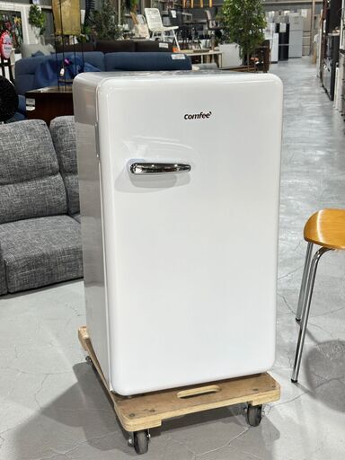 ★comfee コンフィー★冷蔵庫 RCD93WHS 2022年 93リットル インテリア コンパクト オシャレ 一人暮らし