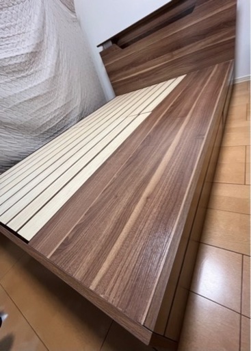 【お譲り先決まりました】家具 ベッド ダブルベッド