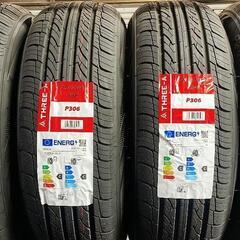 🌞175/65R14⭐工賃込み！新品未使用！bB、サクシード、スキーパ、ヴィッツ、フィット、キューブ、ノート、デミオ、ベリーサ等に！THREE-A製サマータイヤ入荷しました🌞