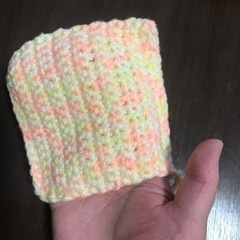 アクリルたわし　手、はめ込み式