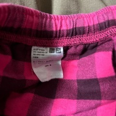 UNIQLO ユニクロ　チェック柄パンツ　レディース　Sサイズの画像