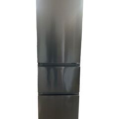 2022年製 335L ハイアール 3ドア冷蔵庫 JR-CV34A 美品 冷蔵庫 チャコールブラック JR-CV34A-K ［335L /3ドア /右開き