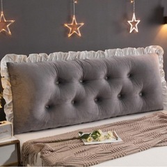 クッション、ヘッドボード、ベッド