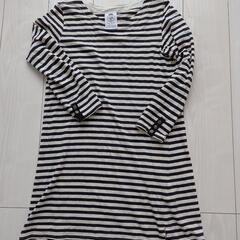 UNIQLO、nombre impair ロング丈Tシャツ　３点セットの画像