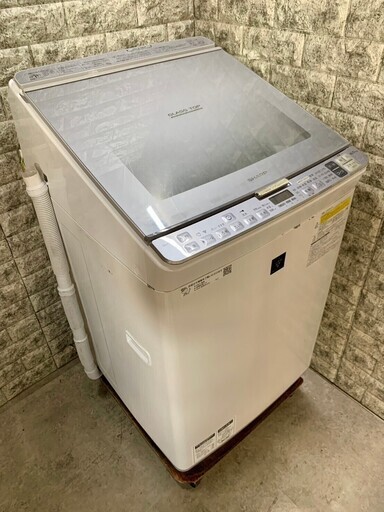 3か月保障付き★洗濯機★2018年★シャープ★8.0kg★ES-PX8B-S★S-12