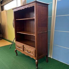 【愛品館八千代店】アンティーク調　本棚