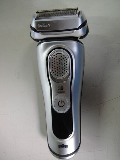 【⑫】ブラウン　シリーズ9　Type：5793　洗浄機・洗浄液カートリッジ✕５個付き（電源ボタン難あり）