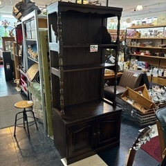 飛騨家具 キツツキマーク キツツキ カップボード 食器棚 茶棚 ...