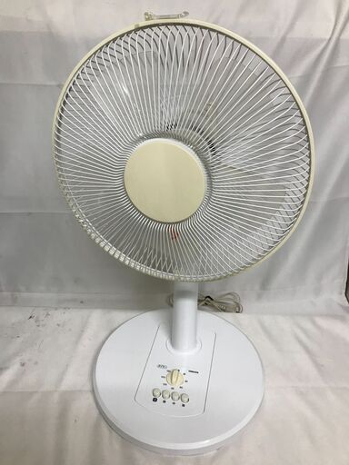 【北見市発】ヤマゼン YAMAZEN 山善 30㎝リビング扇風機 KLT-AG302 2018年製 白 家電 室内 夏 (E2896shtY)