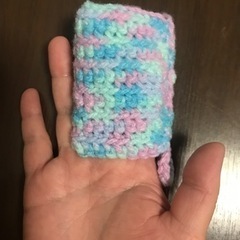 アクリルたわし　指はめ込み式　ミニ