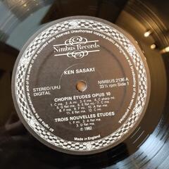 レコード　KEN SASAKI　CHOPIN の画像