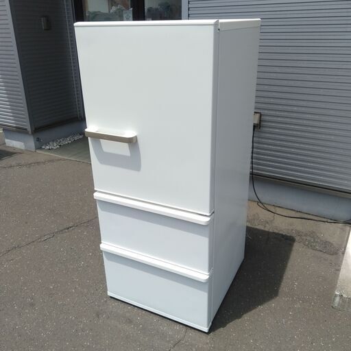 ノンフロン冷蔵庫  メーカー  アクア  AQR-27H   2019年製  272L  ホワイト  札幌 東区