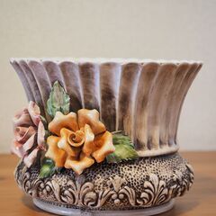 【商談中】イタリア製　花瓶の画像