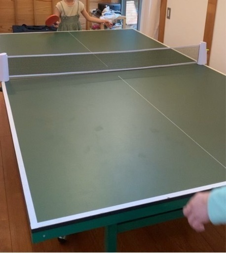 卓球台　受け渡し決定しました。