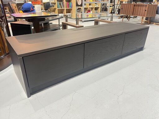 ローボード テレビボード 引き出し付き ダークブラウン（ディノス） ダークブラウン テレビボード 引き出し付き ローボード テレビ