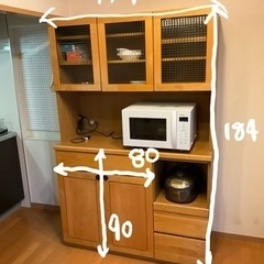 ⭐︎家具 収納家具 食器棚、カップボード⭐︎の画像