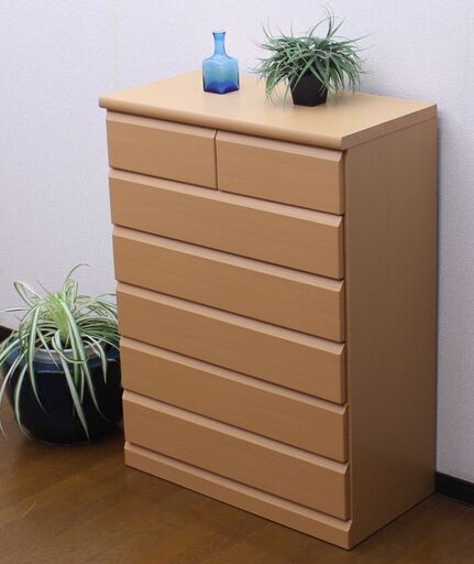 新品未使用 幅80cmハイタイプチェスト