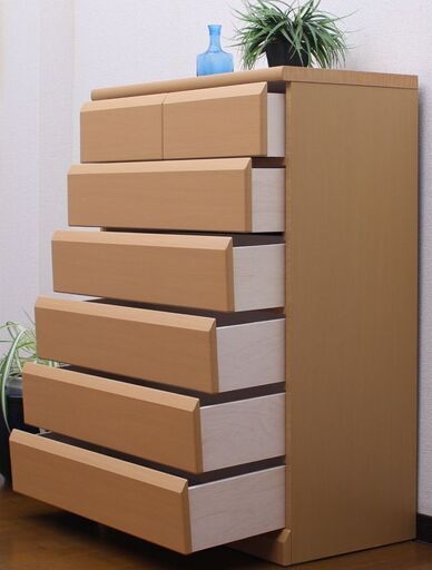 新品未使用 幅80cmハイタイプチェスト