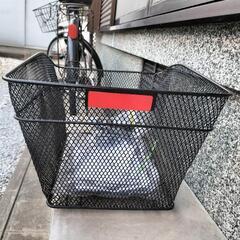 自転車後カゴ