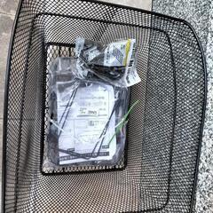 自転車後カゴの画像