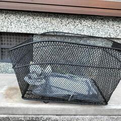 自転車後カゴの画像