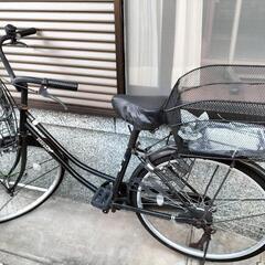 自転車後カゴの画像