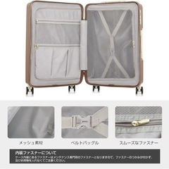新品、機内持ち込み可能なシンプルスーツケースの画像