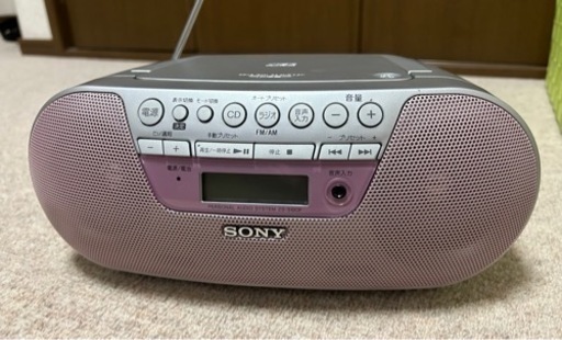 SONY CDラジオプレーヤー