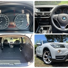 ⭕️クレジット決済OK⭕️◆車検R7年1月◆H25年BMW X1後期◆10.8万キロ◆純正ナビ◆半革シートの画像