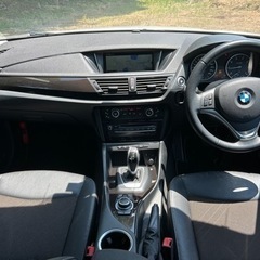 ⭕️クレジット決済OK⭕️◆車検R7年1月◆H25年BMW X1後期◆10.8万キロ◆純正ナビ◆半革シートの画像