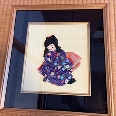 もらってください！　木目込み人形の画像
