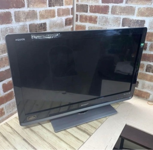 SHARP AQUOS LC-32DR3 液晶カラーテレビ 32V型 リモコンなし 2011年製 シャープ アクオス テレビ 映像機器