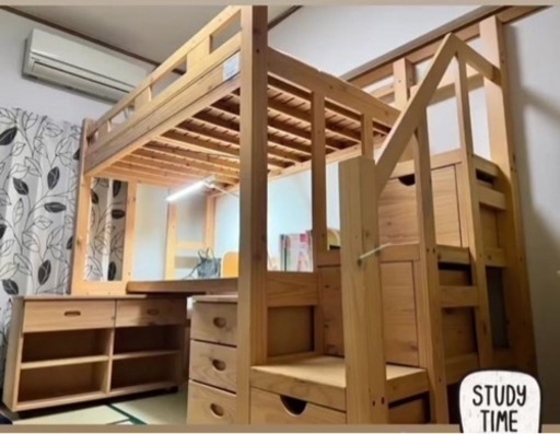 デスク家具 ベッド 二段ベッド