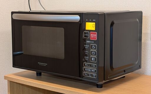 電子レンジ　ニトリ　フラット庫内　美品