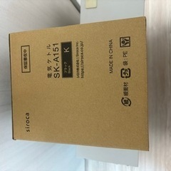 ケトル　電気ポット　新品未使用の画像