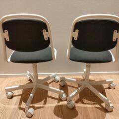 IKEA ÖRFJÄLL オルフィエル回転チェア　子供用　2つセットの画像