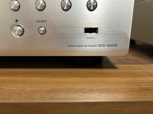 【美品】DENON DCD-1650RE 2015年製　SACDプレイヤー
