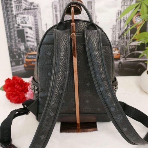 MCM リュック バックパック ブラック sサイズ MCM]☆MAXI MONOGRAM LEATHER STARK BACKPACK (MCM/バックパック