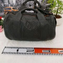アレキサンダーワン　ショルダーバッグ　ミニロッキー　2way 本革　黒の画像