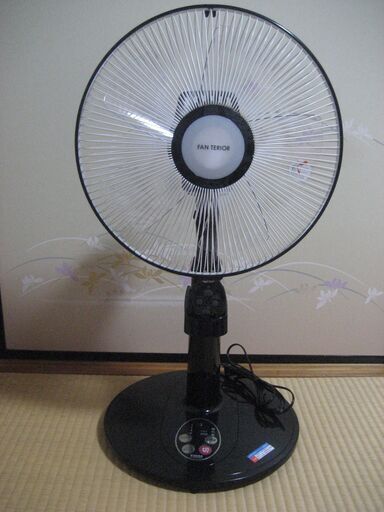 YUASA30㎝リビング扇風機YT-306PR