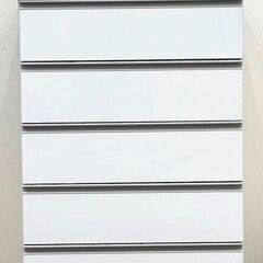 新品未使用 幅80cmローチェスト ハイグロス 光沢 ホワイト