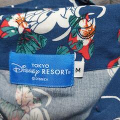 【美品】東京ディズニーリゾートミニーアロハシャツMサイズの画像