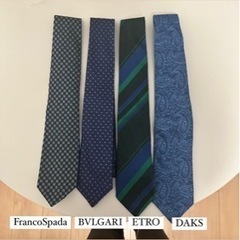 ネクタイセット　FrancoSpada BVLGARI ETRO...