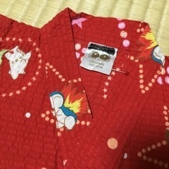 ポケモン柄　甚平　90サイズの画像