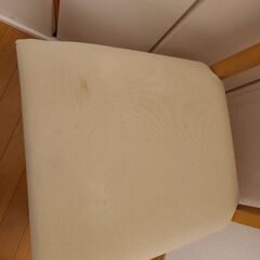 IKEA LERHAMN/レールハムン チェア ライトアンティークステイン/ヴィッタリード ベージュの画像