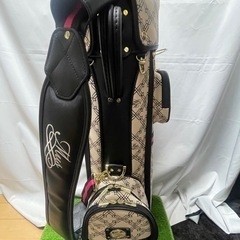 新品未使用品M.U SPORTS モノグラムプリントキャディバッグ5分割8.5型の画像