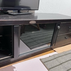 テレビ台　黒　近日処分の画像
