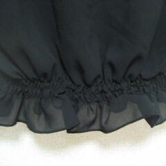半袖　黒トップスの画像