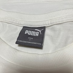 PUMA 白Ｔシャツ　Ｓサイズ　　中学生位　小柄女性の画像