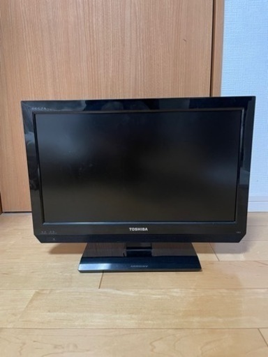【訳あり】TOSHIBA REGZA　19インチ ハイビジョンテレビ